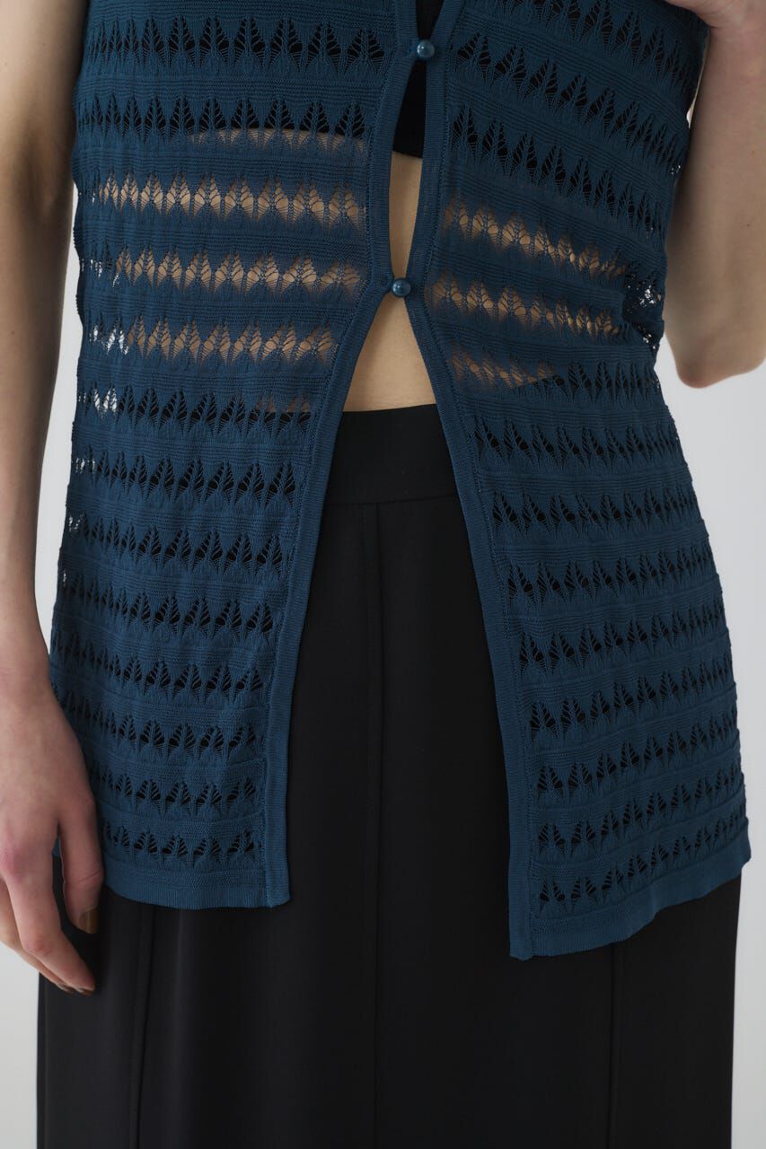 RIM.ARK 「Crochet collar knit tops」|ニット・セーター|