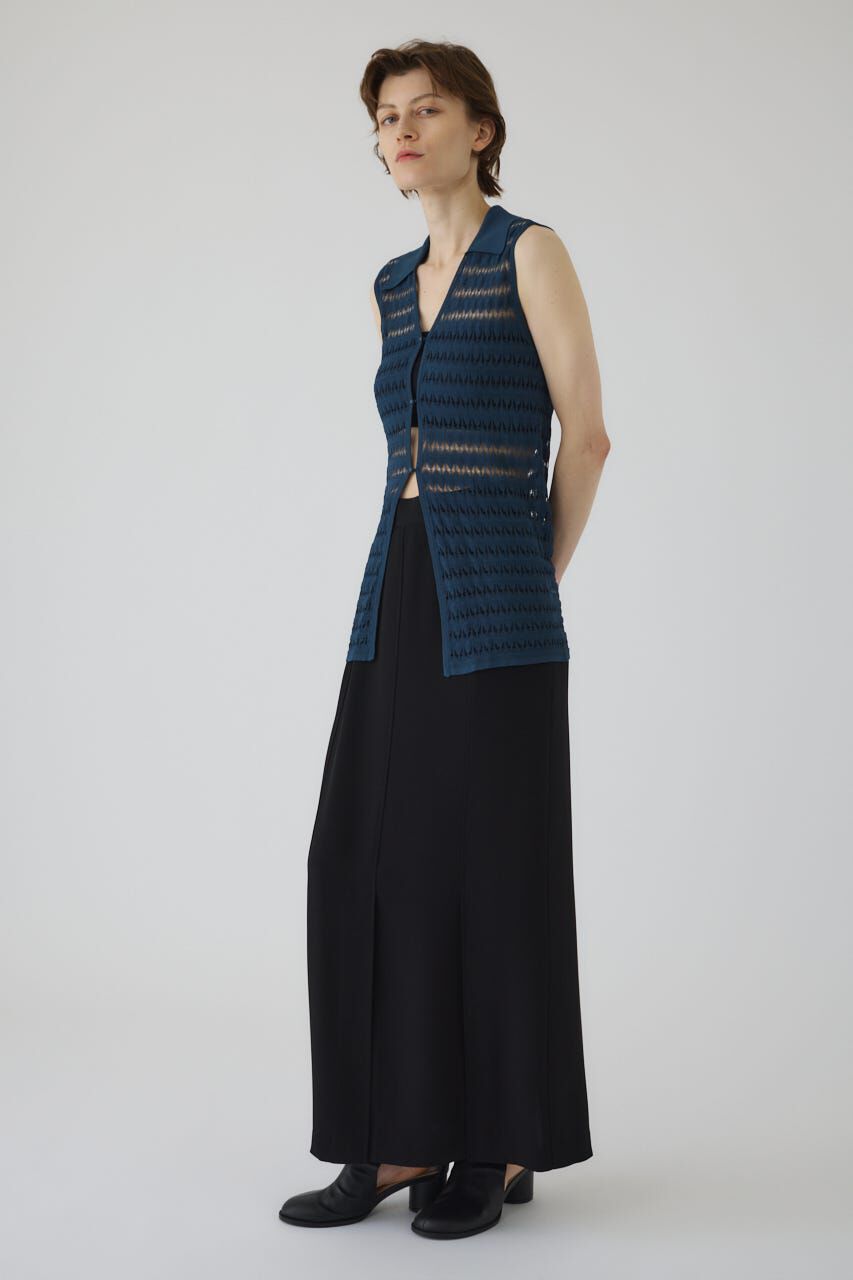 RIM.ARK 「Crochet collar knit tops」|ニット・セーター|