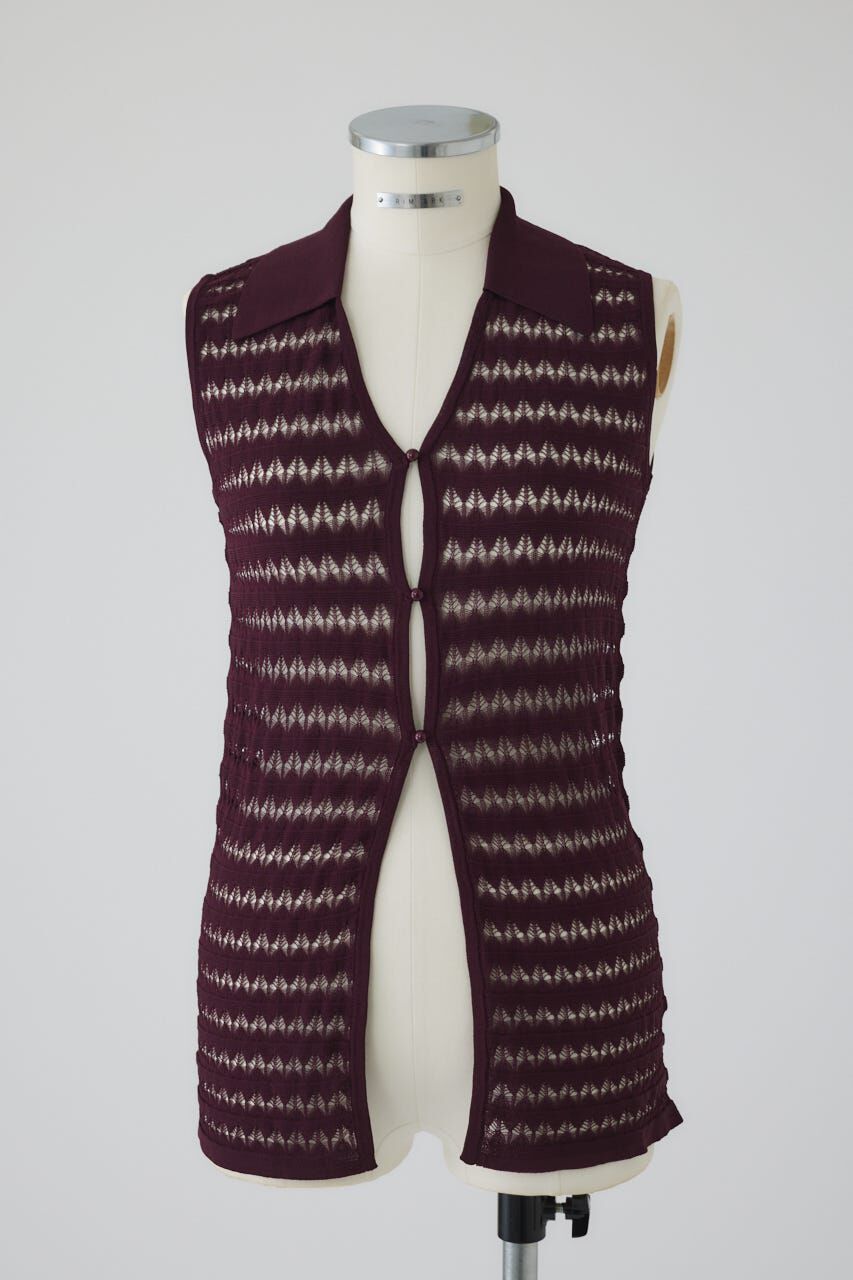 RIM.ARK 「Crochet collar knit tops」|ニット・セーター|BRD