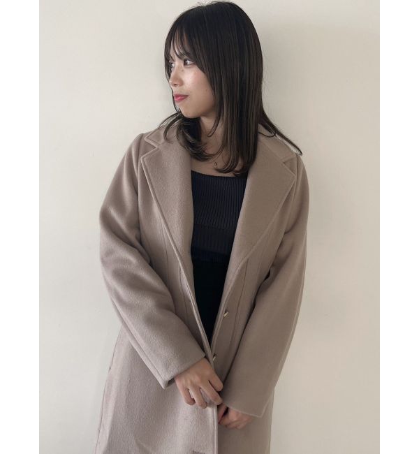 dazzlin「ウエストシェイプロングジャケットコート」|その他|