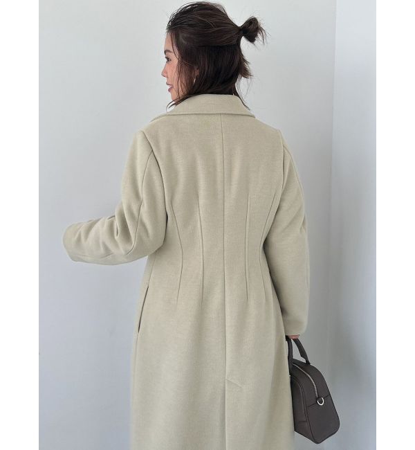 dazzlin「ウエストシェイプロングジャケットコート」|その他|