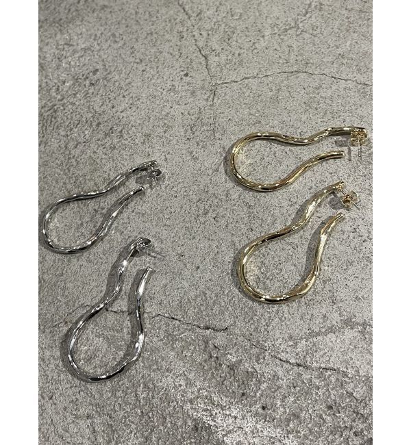 EMODA「デフォメーションフープピアス」|ピアス|