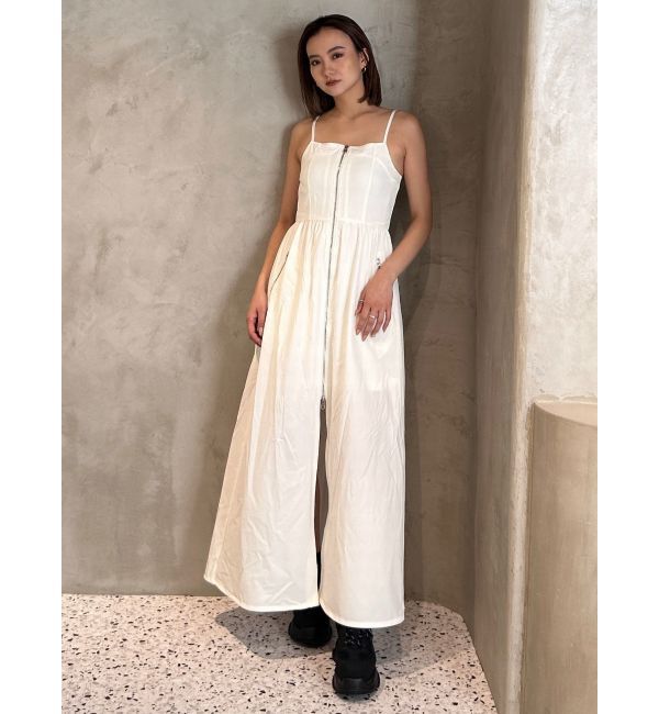 EMODA「ナイロンボリュームキャミワンピース」|ワンピース|ホワイト