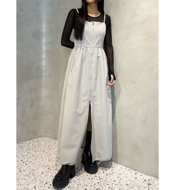 EMODA「ナイロンボリュームキャミワンピース」|ワンピース|