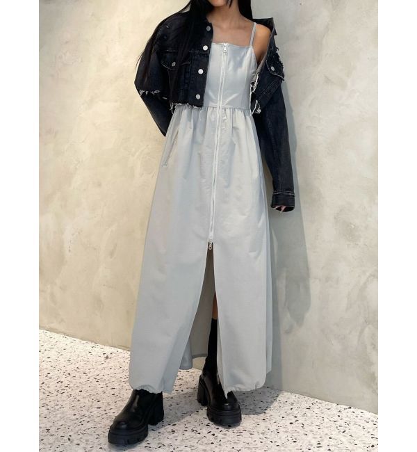 EMODA「ナイロンボリュームキャミワンピース」|ワンピース|