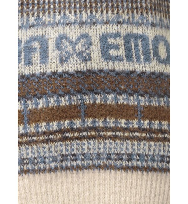 EMODA「ノルディックパターンオーバーニット」|ニット・セーター|