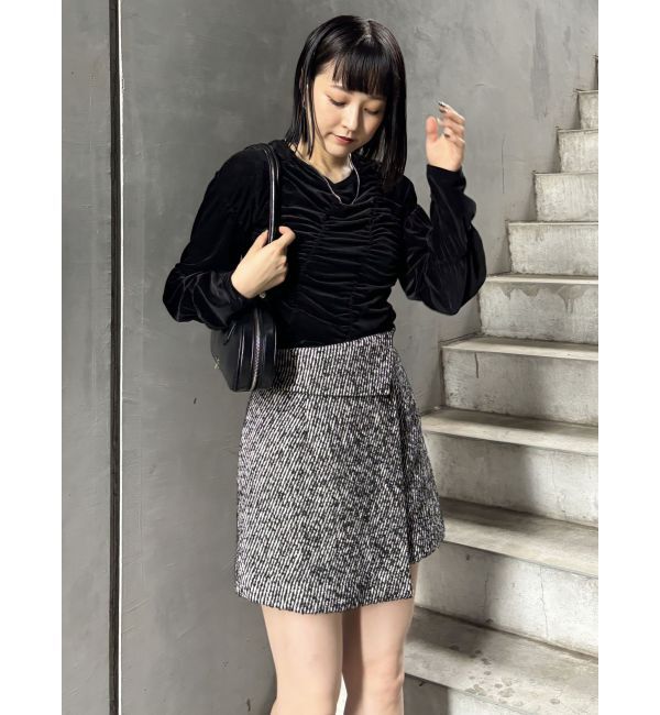 MURUA「ツイードキュロット」|スカート|