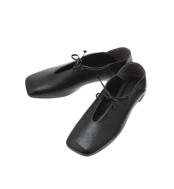 Ungrid「スリットデザインスクエアトゥフラットシューズ」|その他|