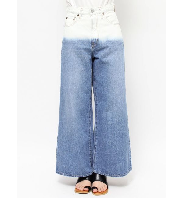 Ungrid「ブリーチデザインバギーデニム」|デニム|