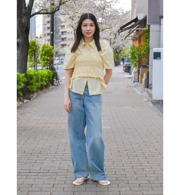 Ungrid「マルチウェイビスチェレイヤードシャツ」|シャツ・ブラウス|