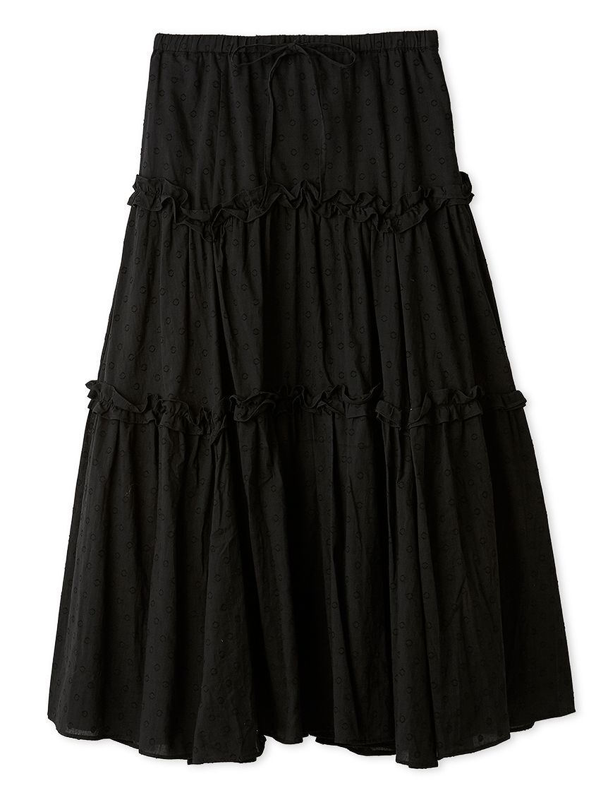 FURFUR「フレアデザインスカート」|スカート|BLK