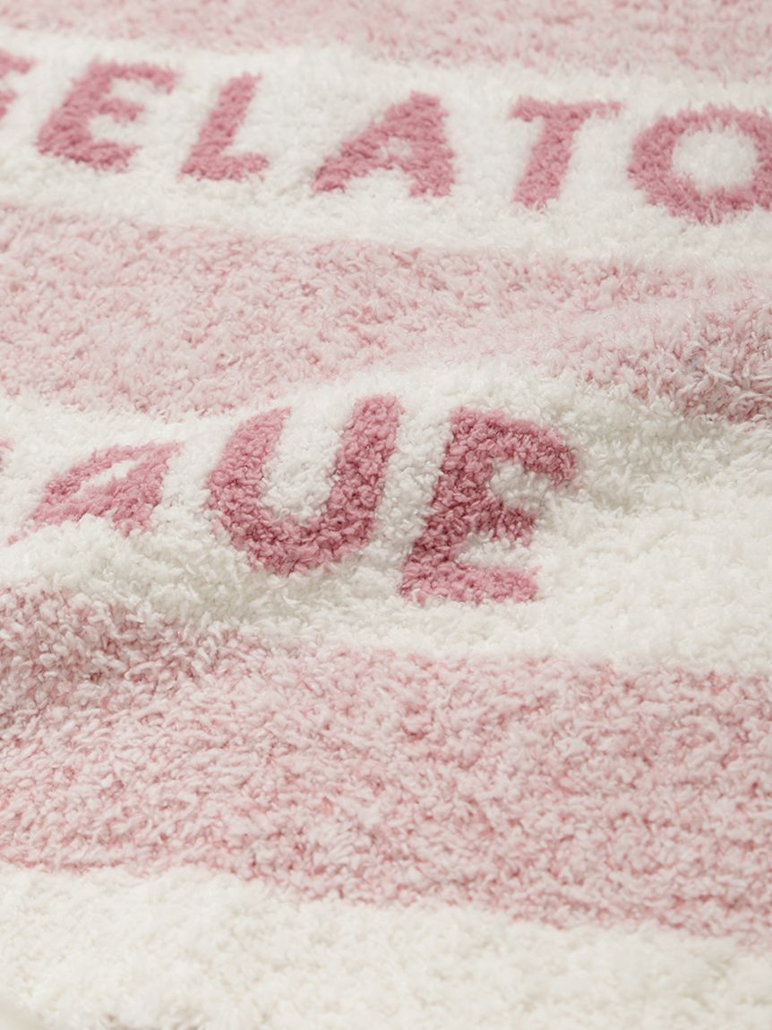  GELATO PIQUE CAT&DOG「【CAT&DOG】ジェラートメランジ2ボーダーブランケット」|その他|