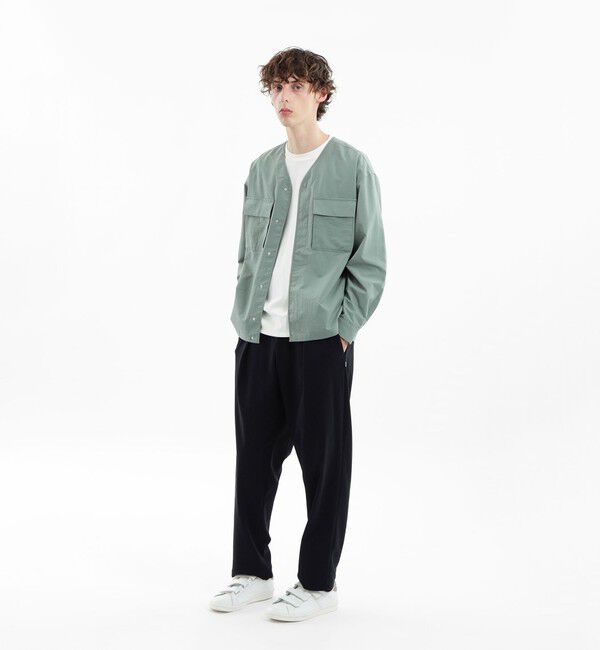 MACKINTOSH PHILOSOPHY「ブリテック BR054 ダブルポケットカーデ ドットリップストップ」|ブルゾン・スタジャン|