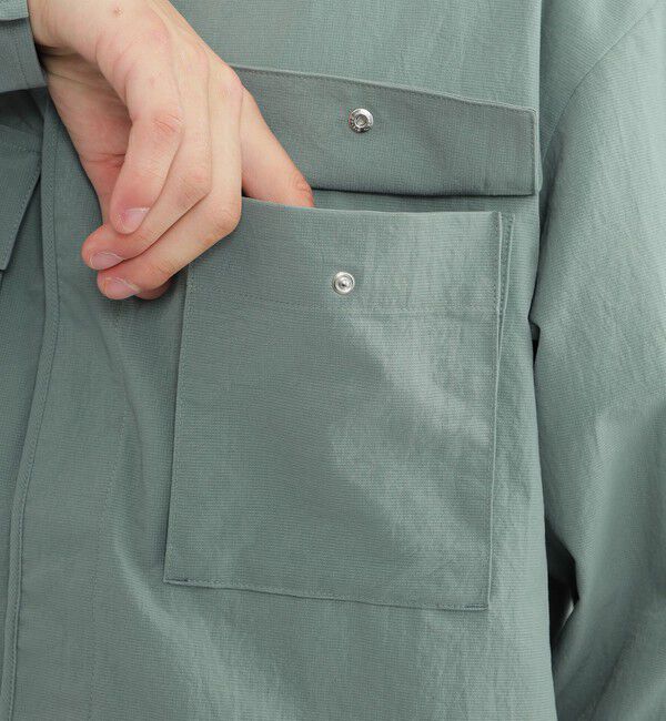 MACKINTOSH PHILOSOPHY「ブリテック BR054 ダブルポケットカーデ ドットリップストップ」|ブルゾン・スタジャン|