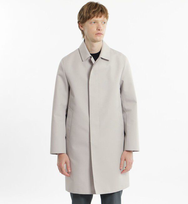 MACKINTOSH PHILOSOPHY「3層ブロードボンディング WELLINGTON「ウェリントン」」|ステンカラーコート|グレー