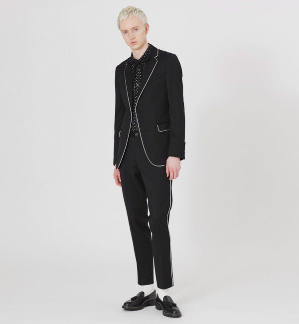  「パイピングブレードジャケット」|テーラードジャケット|