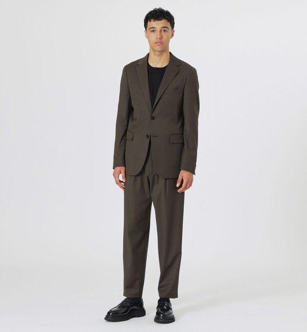  「ウールミックスツイルジャケット」|テーラードジャケット|