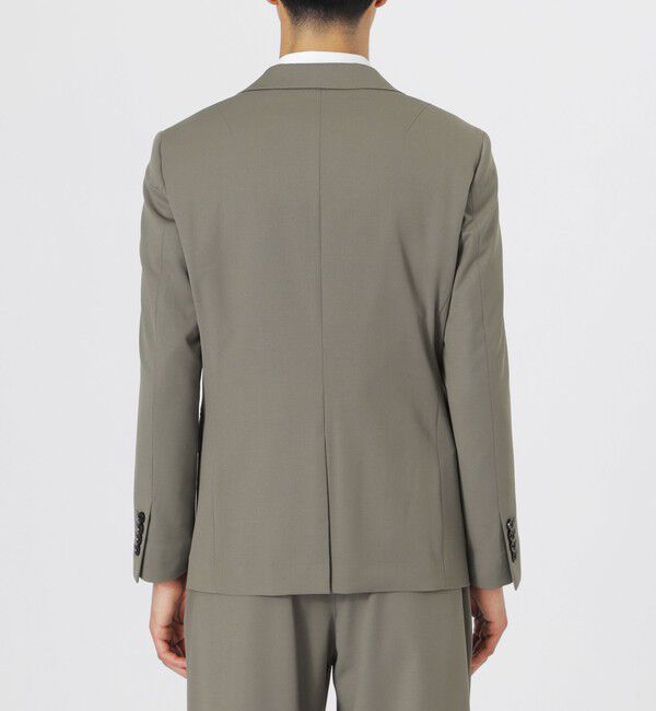  「ウールミックスツイルジャケット」|テーラードジャケット|