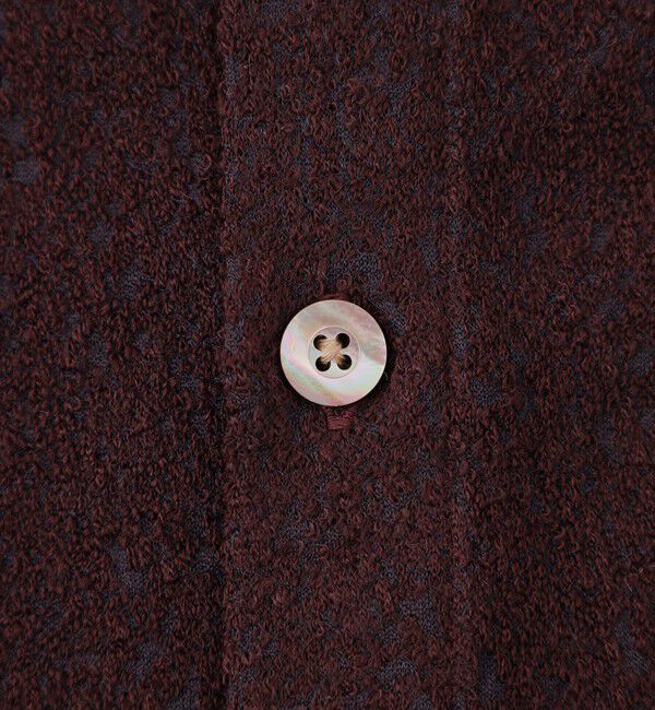  「ウールレースジャカードニットシャツ」|シャツ・ブラウス|