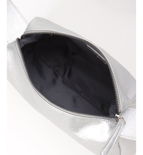 ikka「合皮横長肩掛けショルダーバッグ」|その他|