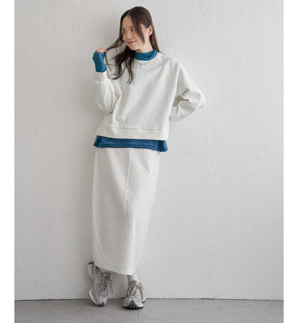 Lbc with Life「【セットアップ対応】フクレジャカードIラインスカート」|スカート|