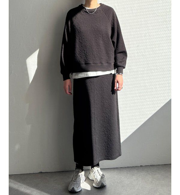 Lbc with Life「【セットアップ対応】フクレジャカードIラインスカート」|スカート|