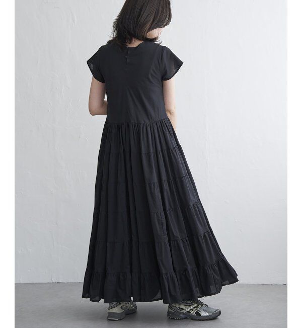 VENCE share style「コットンティアードワンピース」|ワンピース|