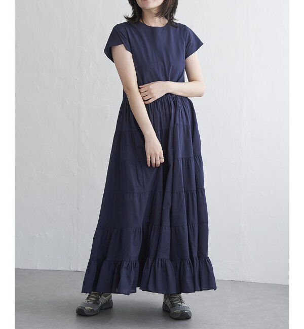 VENCE share style「コットンティアードワンピース」|ワンピース|