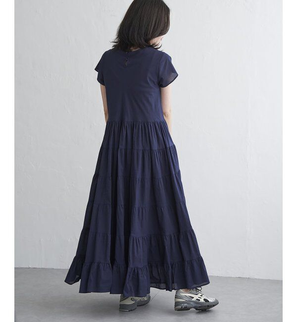 VENCE share style「コットンティアードワンピース」|ワンピース|