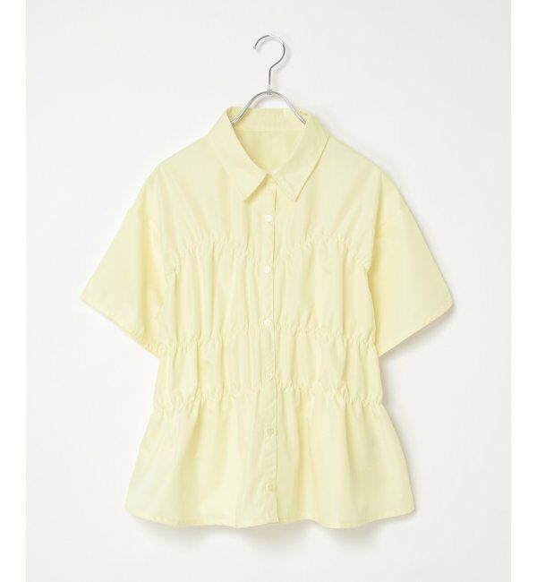 VENCE share style「ブロードシャーリングシャツHS」|シャツ・ブラウス|