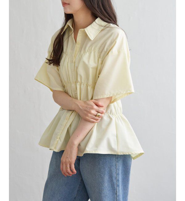 VENCE share style「ブロードシャーリングシャツHS」|シャツ・ブラウス|