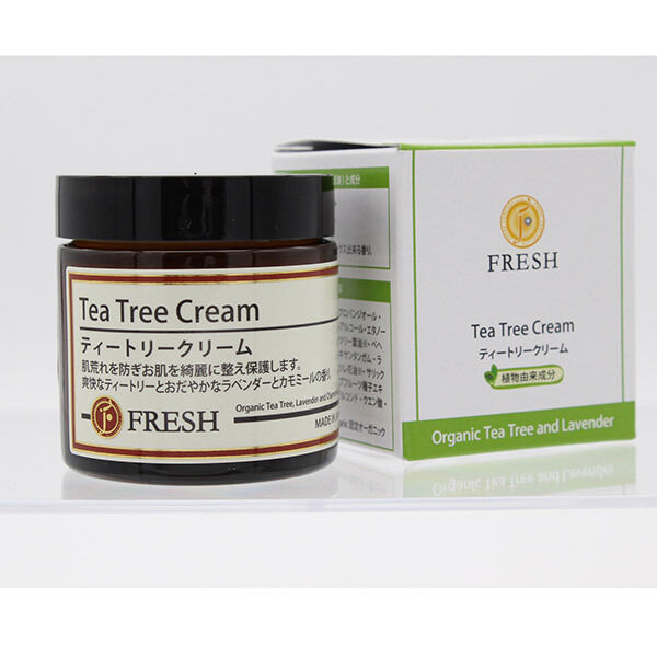  「FRESH ティートリークリーム ティートリー、ラベンダー、カモミールの香り (60g)」|その他|