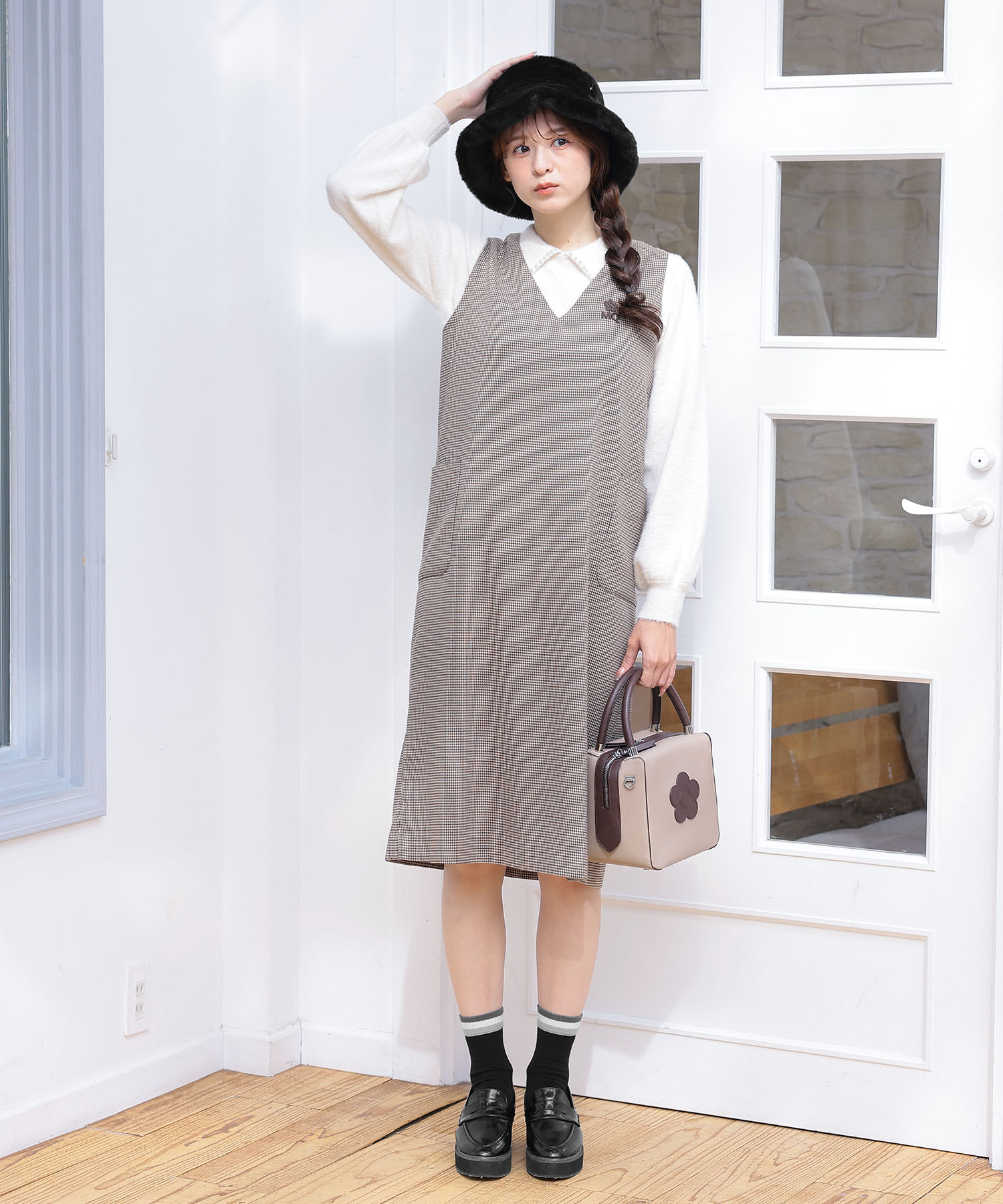 MARY QUANT「リバーシブルバケット ハット」|ハット|