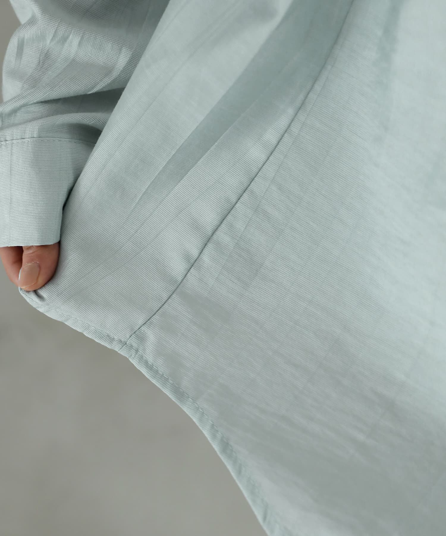 STYLE DELI「羽織れるシボ生地シャツとキャミソールのセット」|シャツ・ブラウス|