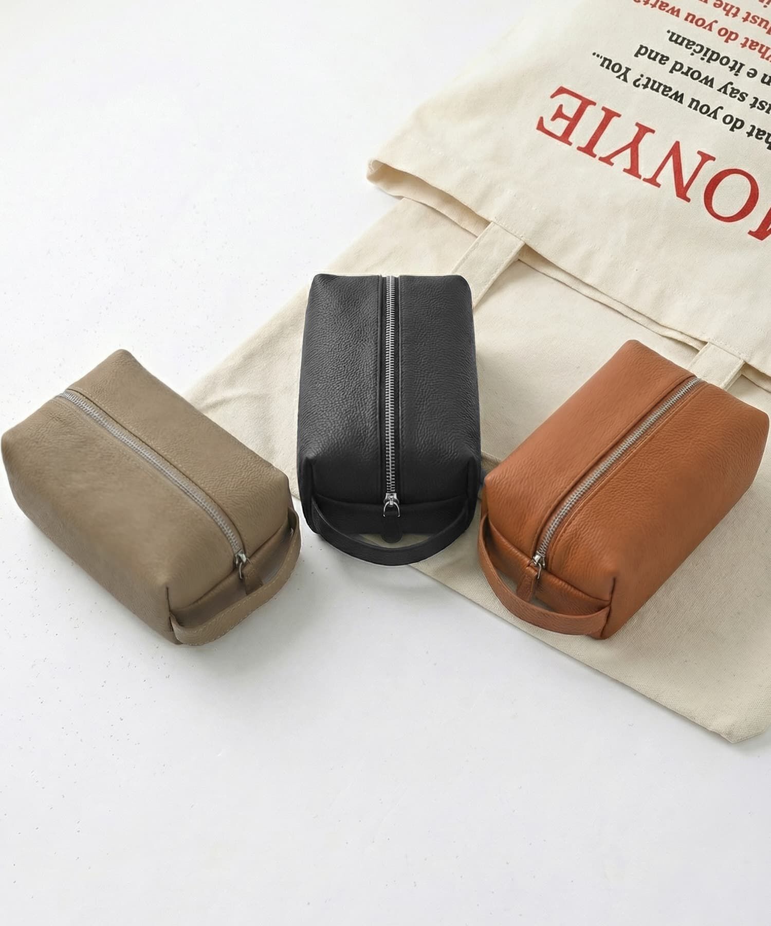 STYLE DELI「【DELI by】リアルレザーポータブルコスメポーチ」|ポーチ|