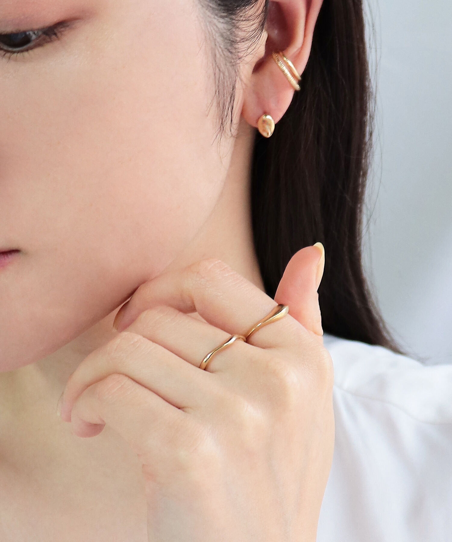  「silver925 ニュアンス リング (ニッケルフリー)」|リング|