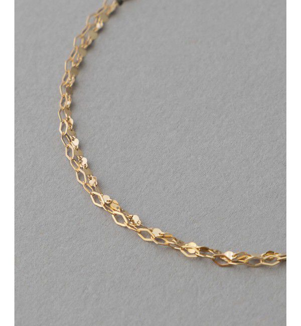 ete「K10YG レイヤード ブレスレット」|ブレスレット・バングル|