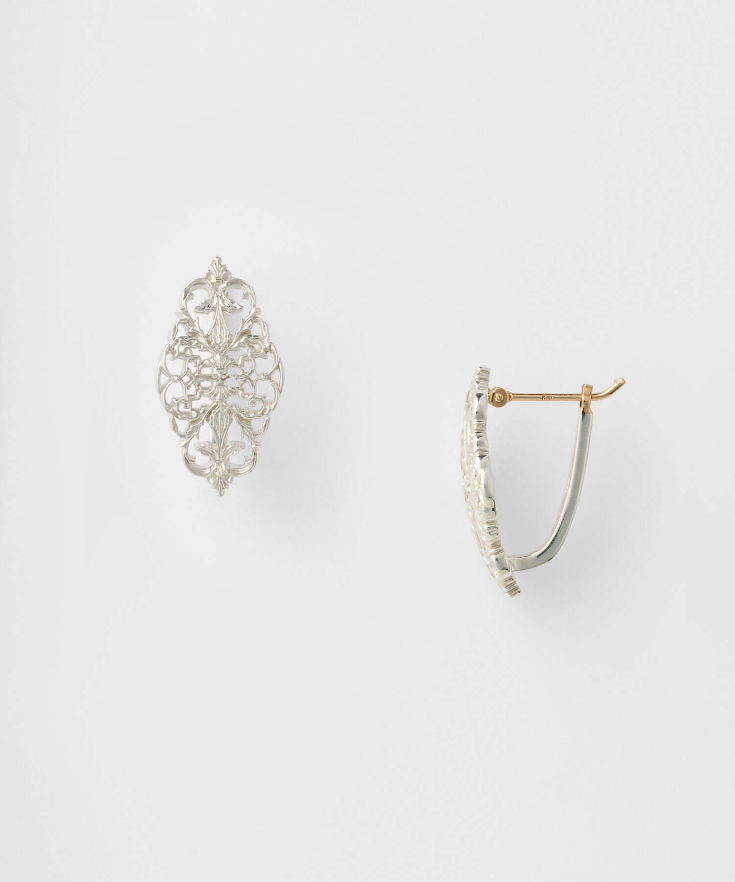 agete「シルバーピアス」|ピアス|