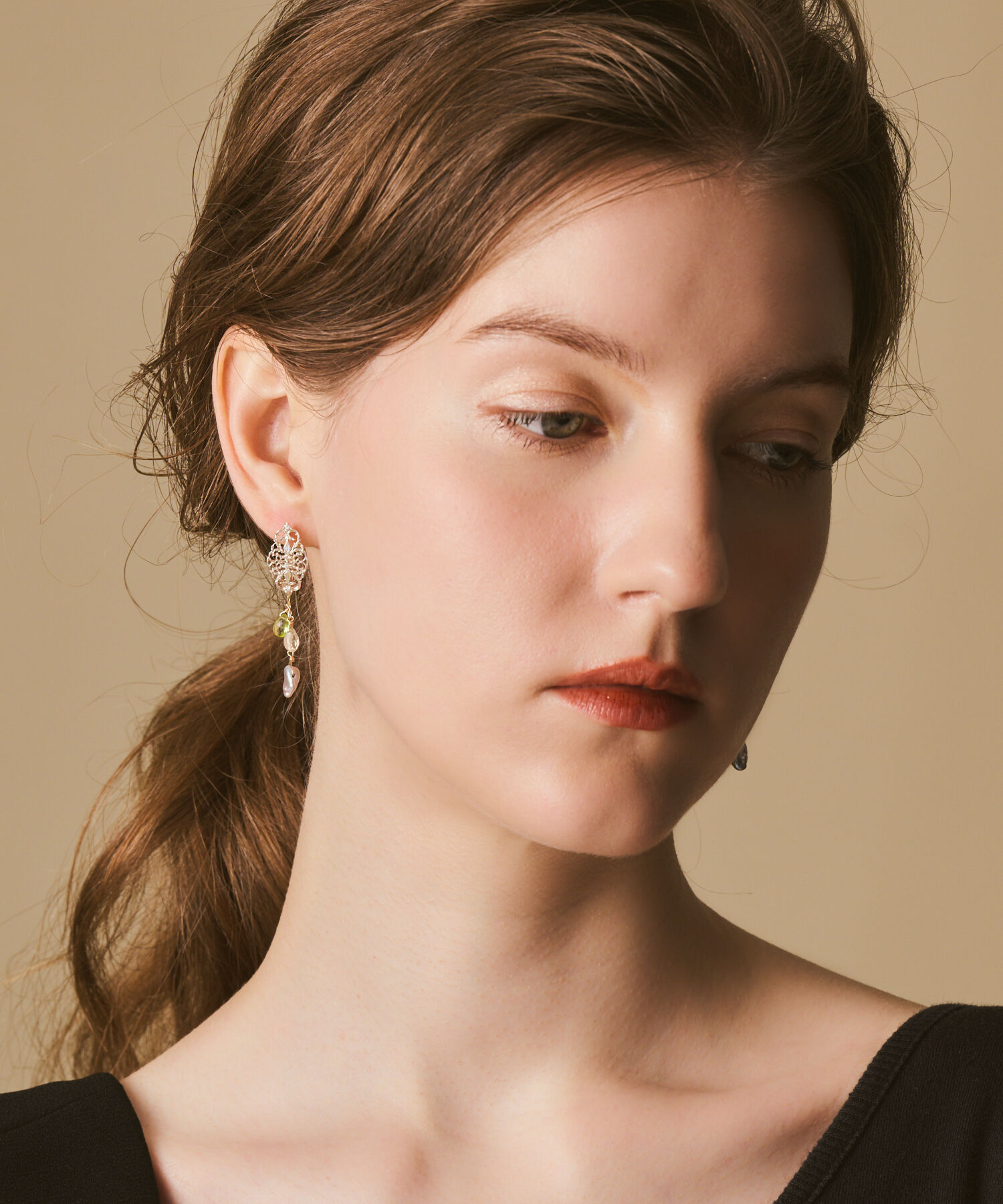 agete「シルバーピアス」|ピアス|