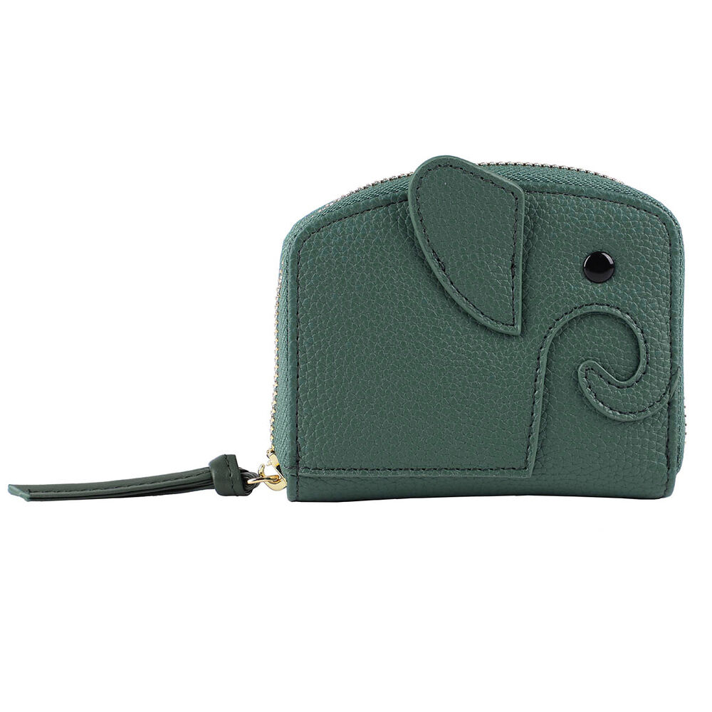 BACKYARD FAMILY「LIZDAYS リズデイズ ミニ 財布 二つ折り 通販 ミニ財布 二つ折り財布 二つ折財布」|財布|グリーン1
