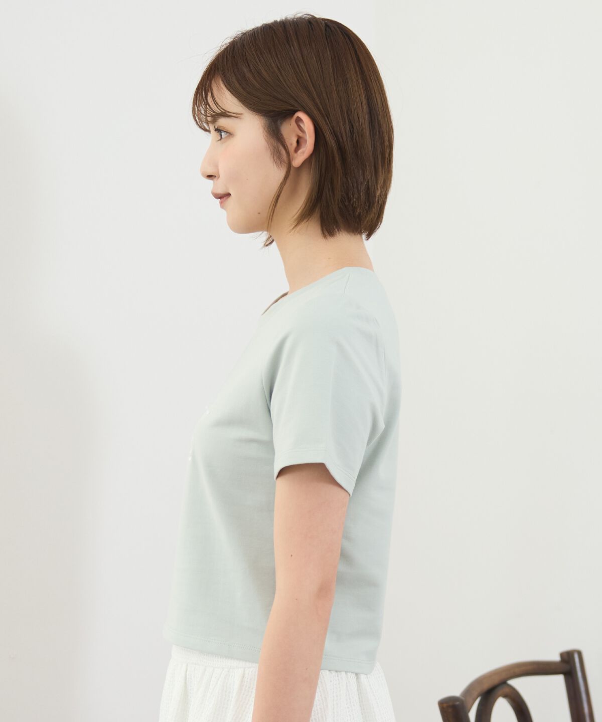 REDYAZEL「ラメエンブレムTシャツ」|Tシャツ・カットソー|