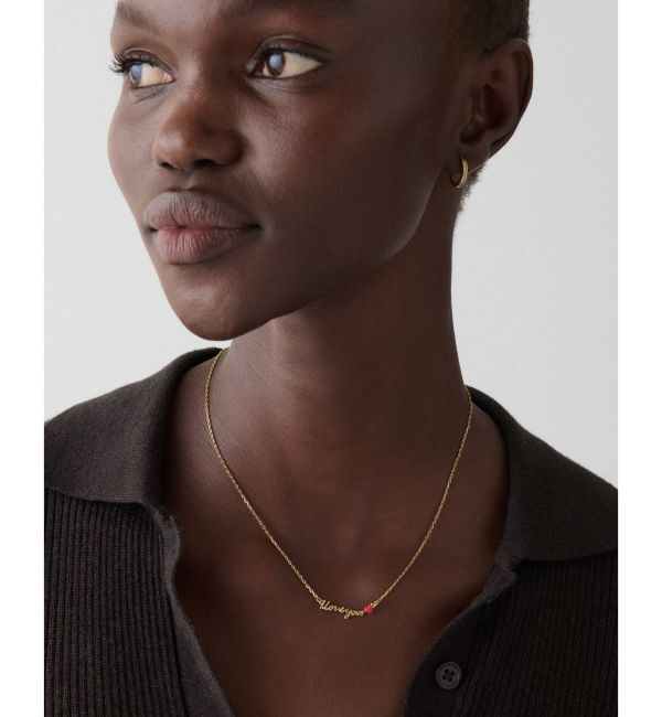 kate spade new york「アイ ラブ ユー ペンダント」|ネックレス|