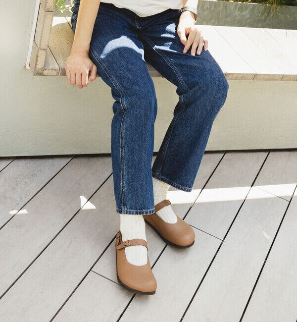 BIRKENSTOCK「【ビルケンシュトック】モロッコ/ライトブラウン ビルコフロー/クロッグ レディース/MAROKKO」|サンダル|