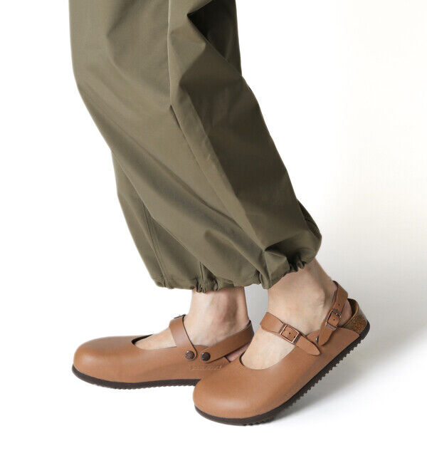 BIRKENSTOCK「【ビルケンシュトック】モロッコ/ライトブラウン ビルコフロー/クロッグ レディース/MAROKKO」|サンダル|