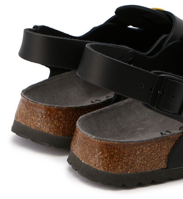 BIRKENSTOCK「【ビルケンシュトック】トキオ ESD/ブラック ナチュラルレザー/クロッグ メンズ」|サンダル|