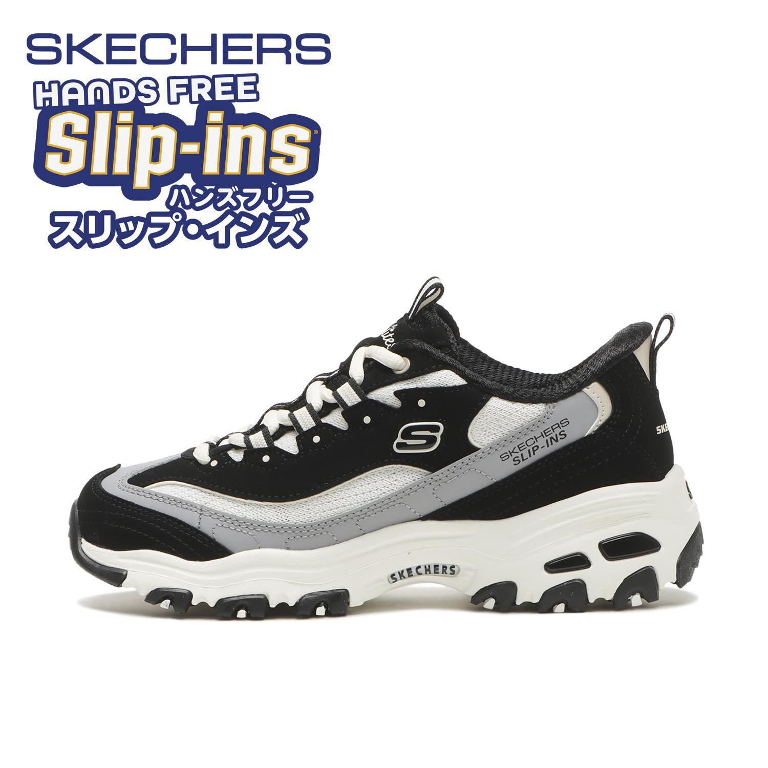 SKECHERS「【SKECHERS】D'LITES - SMOOTH NOSTALGIA」|スニーカー|ブラック