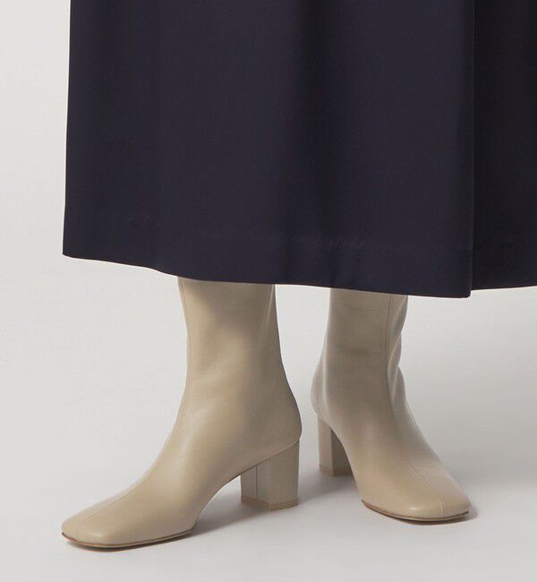 ODETTE E ODILE「スクエアセンターシーム ショートブーツ55&uarr;」|ショートブーツ|