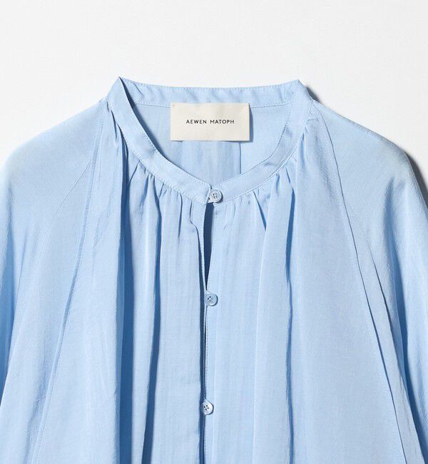AEWEN MATOPH「＜AEWEN MATOPH＞スカーフ ラグランブラウス ‐ウォッシャブル‐」|シャツ・ブラウス|