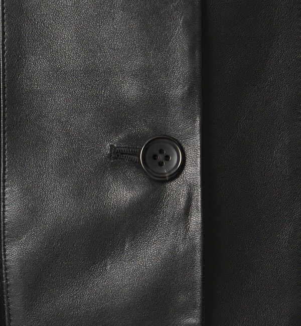 AEWEN MATOPH「＜AEWEN MATOPH＞フードラムレザーブルゾン ‐2WAY‐」|その他|