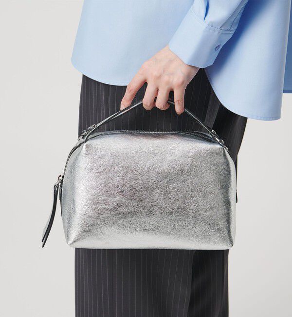UNITED ARROWS「＜GIANNI CHIARINI＞ALIFA MTL M バッグ 26SS」|ショルダー・メッセンジャー|SILVER